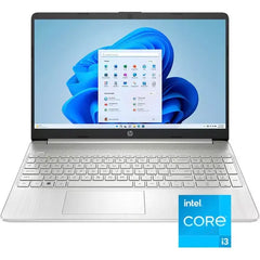 HP 15.6" Touch-Screen Laptop (12th Gen) Intel Core i3, 8GB RAM 128GB SSD - Natural Silver