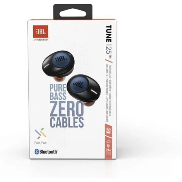 Jbl Tune 125TWS True Wireless Earphone (JBLT125TWSBLUAM) Blue