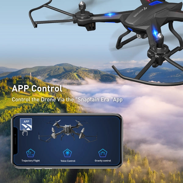 S5c Drone Fhd Fpv Drone Voice Control Snaptain S5c Wifi Fpv 720p