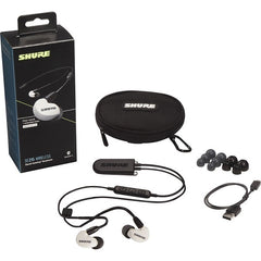 Shure Special Edition Wireless Sound Isolating Bluetooth Earphones (SE215SPE-W+BT2) White