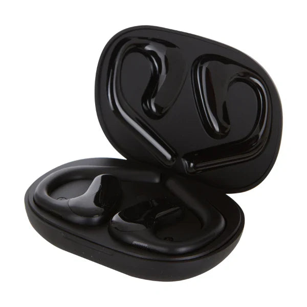 Altec Lansing Sport Active Open-Ear Bluetooth Earbuds with Charging Case (MZX1020N-BLK) - Black