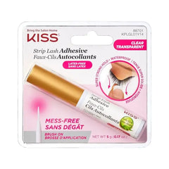 KISS Strip Lash Adhesive, Lash Glue, 24hr Strip Eyelash Adhesive, Clear, 0.17 oz.