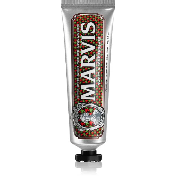 Marvis Sweet & Sour Rhubarb Toothpaste, - 75 ML