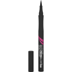 Maybelline New York Eye Studio Master Precise All Day Liquid Eyeliner, Matte Black, 0.034 oz