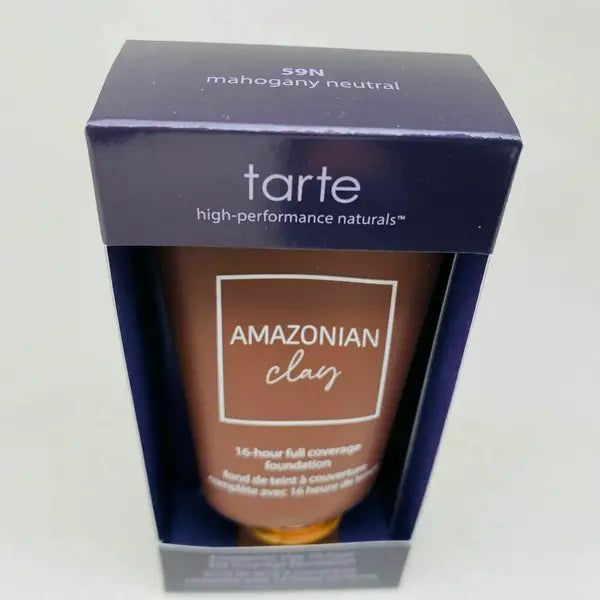 tarte high-performance naturals amazonian clay 16-hours full coverage 1.7fl oz(59N mahogany neutral )