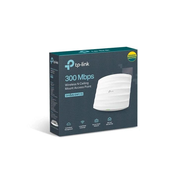 Tp-Link EAP115 300Mbps Wireless N Ceiling Mount Access Point