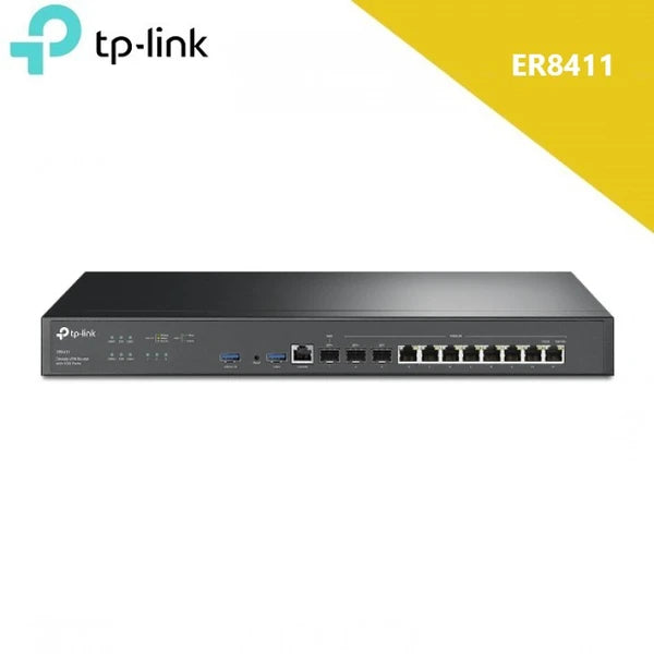 Tp-Link ER8411 Omada VPN Router with 10G Ports