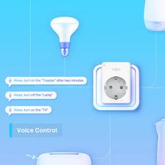 Tp-Link Tapo P100 V1 2-Pack Mini Smart Wi-Fi Socket