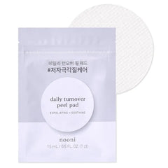 NOONI Glycolic Acid Exfoliating Toner Pads Set – Daily Peel Pads for Face & Body