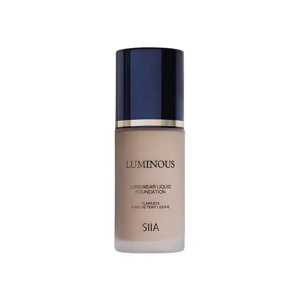 SIIA Cosmetics Luminous Longwear Liquid Foundation that Lasts All Day