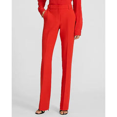 Express Editor Signature Stretch Mid Rise Bootcut Pant