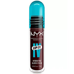 NYX Professional Makeup Lip IV Hydrating Gloss Stain, Moisturizing and Vibrant Color Long Lasting Shine