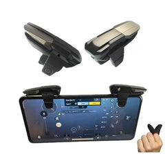 Jesot Rechargeable Auto Trigger Joystick for Mobile Gaming - 50 Shots/Sec, L1R1 Shoot, Sensitive External Controller for PUBG, Fortnite, and More - Compatible with Android & iOS Phones
