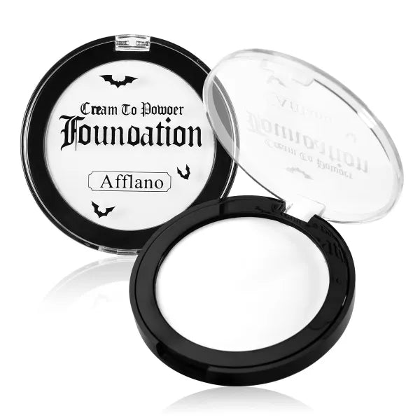 DE'LANCI Face Paint Foundation Makeup – High Pigment, Waterproof Matte Greasepaint – SFX, Goth, Halloween & Cosplay Makeup