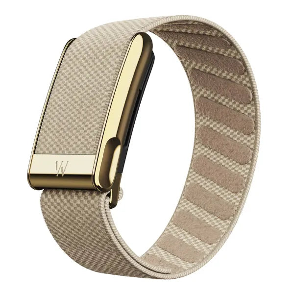 WHOOP SuperKnit Luxe MG Band Strap - Dune/Gold