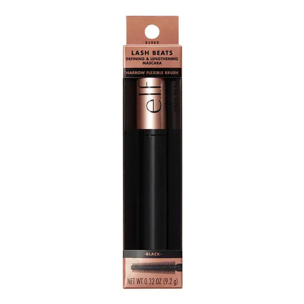 e.l.f. Lash Beats Mascara, Black, 0.32 oz