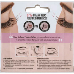 KISS True Volume False Eyelashes, 1 pair, Spicy