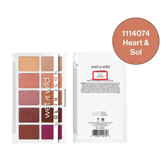 Wet N Wild Color Icon 10 Pan Palette, Heart & Sol, 1 Count