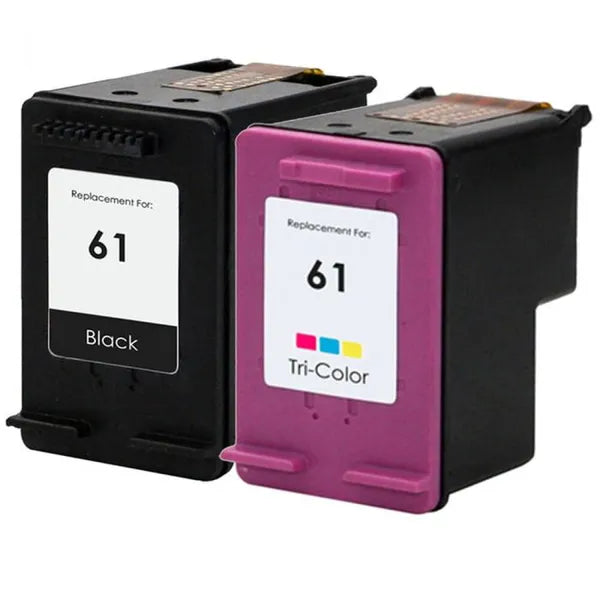 HP 61 Combo Pack Black / Tri Color Ink Cartridge (CR311)